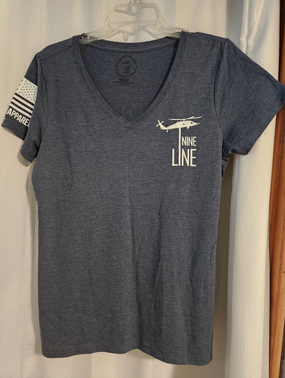 Womens Nine Line Apparel PLEDGE V-Neck Tee